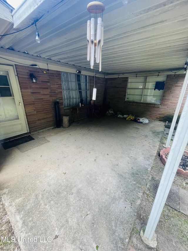 111 Brookfield Dr, Natchez, MS 39120 - view of patio with an attached carport