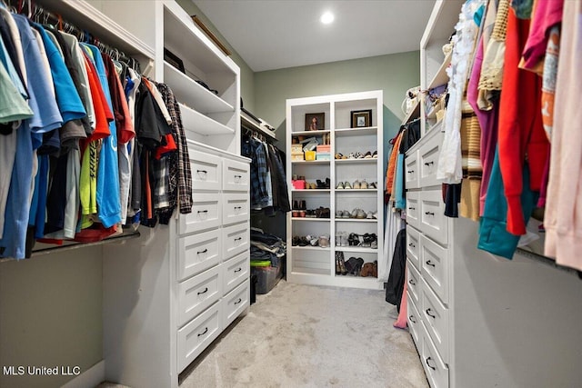 1254 Wade Patrick Rd, Brandon, MS 39042 - spacious closet featuring light carpet