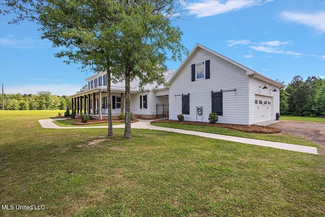 1254 Wade Patrick Rd, Brandon, MS 39042 - view of front of property featuring a front lawn and driveway