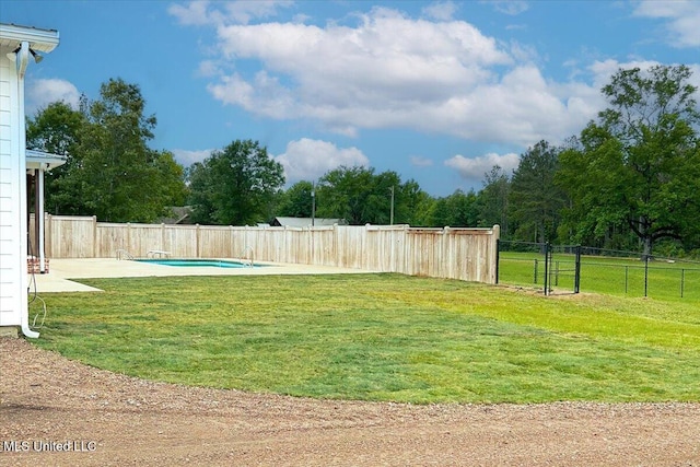 1254 Wade Patrick Rd, Brandon, MS 39042 - view of yard with a patio area