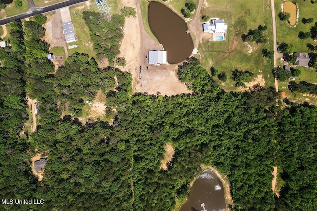 1254 Wade Patrick Rd, Brandon, MS 39042 - aerial overview of property's location featuring a nearby body of water