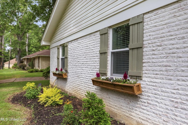 view of side of property
