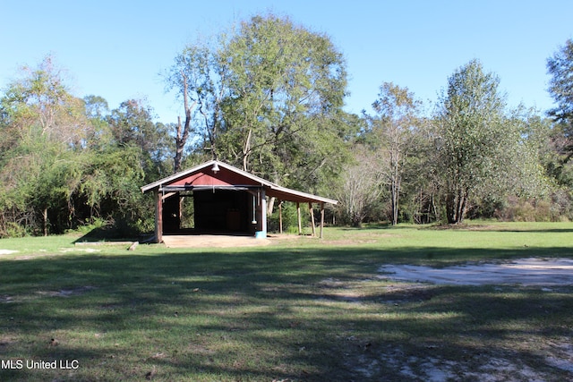 view of yard