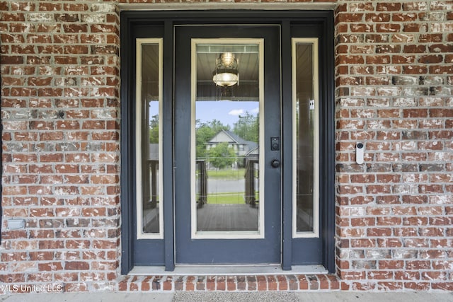 13239 Tyler Ln, Gulfport, MS 39503 - view of exterior entry with brick siding
