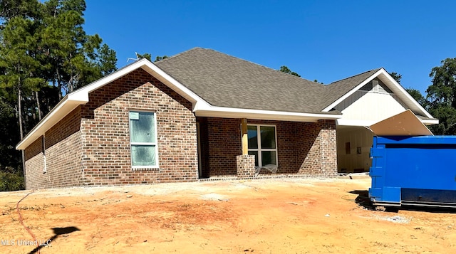 view of rear view of house