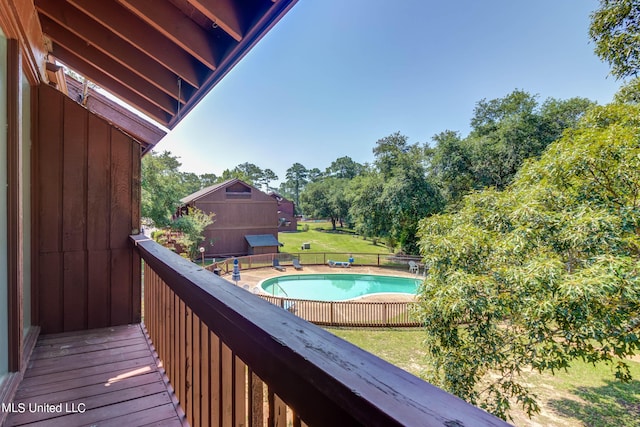 229 Lakeside Villa Unit E, Diamondhead, MS 39525 - view of balcony
