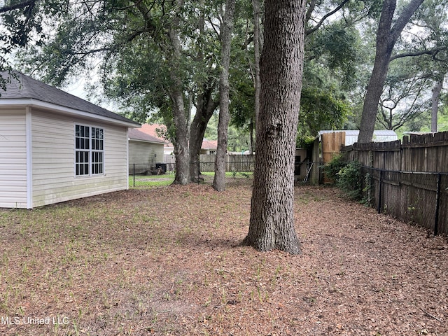 1620 Porpoise St, Ocean Springs, MS 39564 - view of fenced backyard