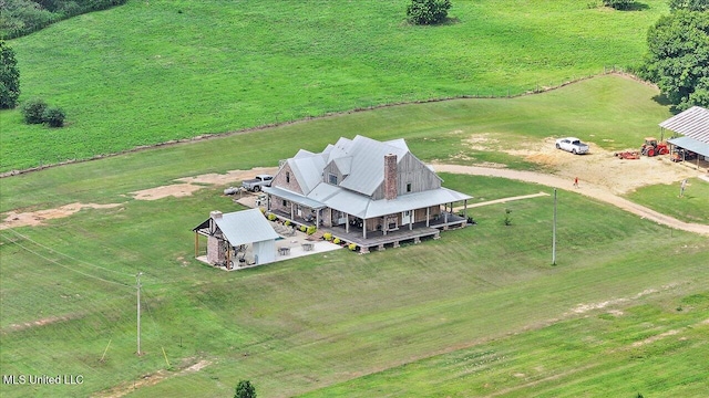 849 Athens Rd, Mendenhall, MS 39114 - aerial view of sparsely populated area