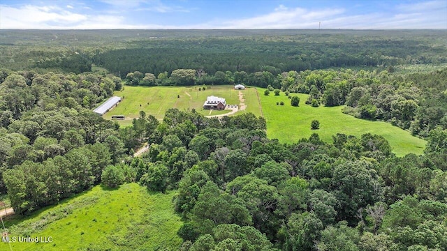 849 Athens Rd, Mendenhall, MS 39114 - bird's eye view of a forest