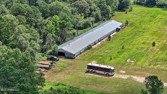 849 Athens Rd, Mendenhall, MS 39114 - aerial view of property and surrounding area