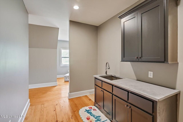 849 Athens Rd, Mendenhall, MS 39114 - bar area featuring light wood finished floors and recessed lighting