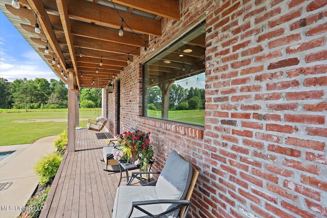 849 Athens Rd, Mendenhall, MS 39114 - view of covered porch