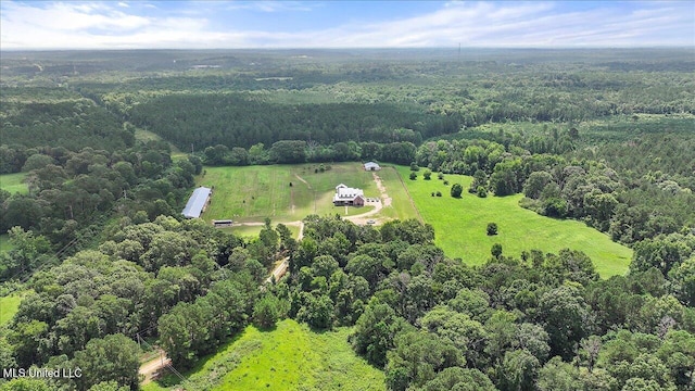 849 Athens Rd, Mendenhall, MS 39114 - drone / aerial view of a forest