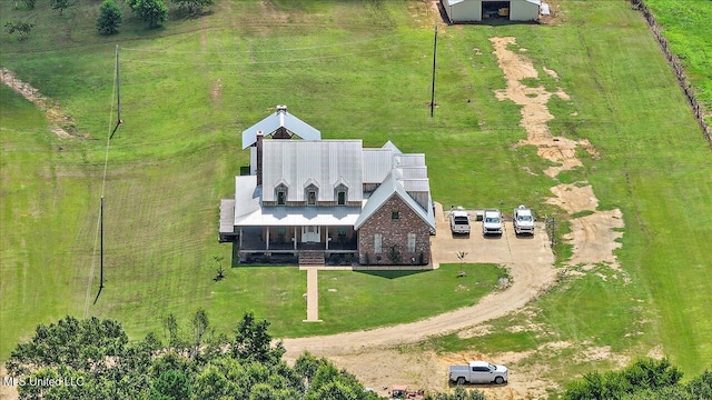 849 Athens Rd, Mendenhall, MS 39114 - aerial view of property and surrounding area