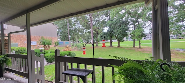 417 Highpoint Dr, Diamondhead, MS 39525 - view of green lawn