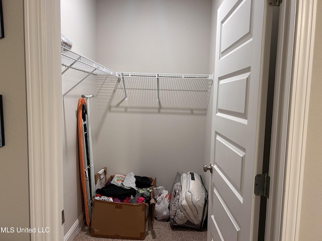 10645 Chapelwood Dr, Gulfport, MS 39503 - walk in closet featuring carpet