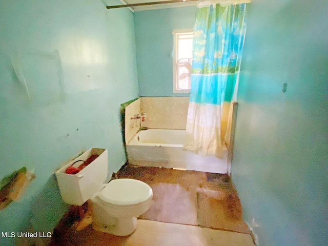 bathroom with toilet
