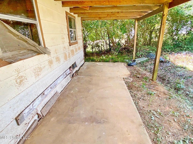 view of patio