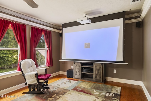 114 Sandstone Dr, Brandon, MS 39047 - living area with ornamental molding, wood finished floors, and baseboards