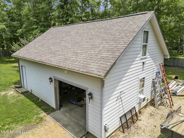 114 Sandstone Dr, Brandon, MS 39047 - view of detached garage