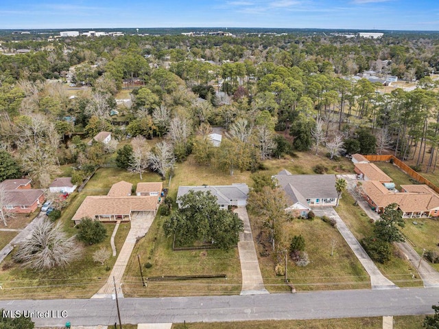 aerial view