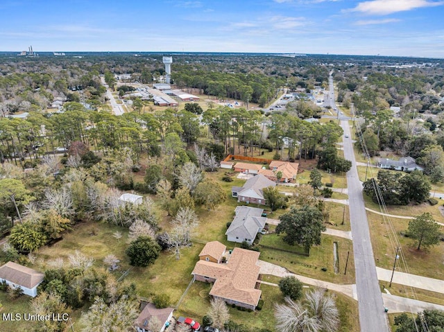 drone / aerial view