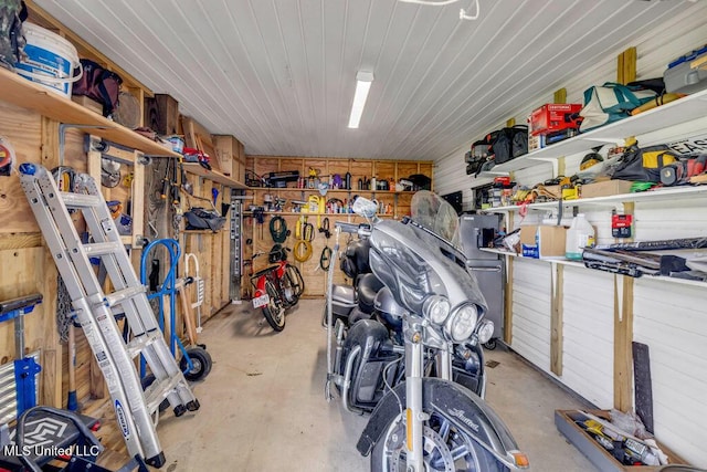 11020 Jordan Dr, Bay Saint Louis, MS 39520 - storage area featuring a garage