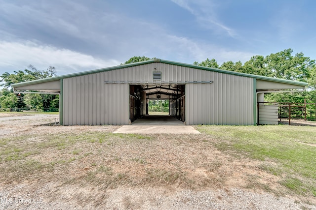106 Horseshoe Ln, Flora, MS 39071 - view of pole building
