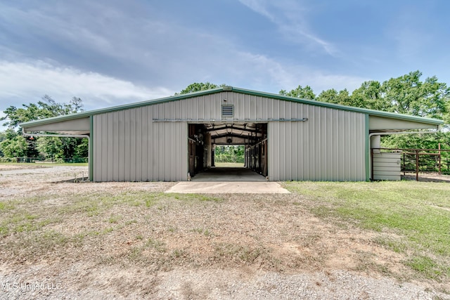 106 Horseshoe Ln, Flora, MS 39071 - view of pole building