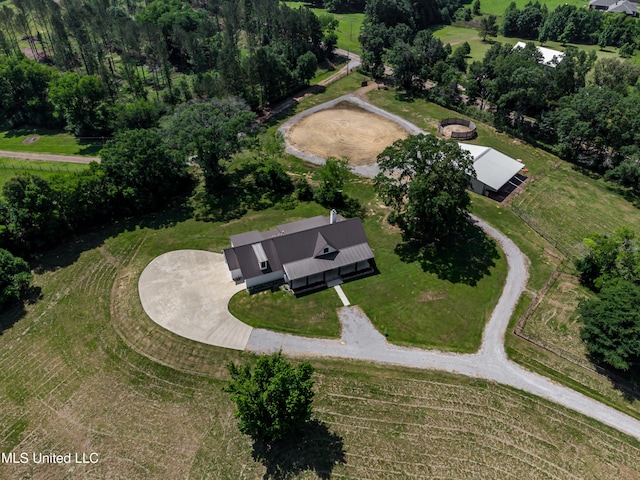 106 Horseshoe Ln, Flora, MS 39071 - aerial view of property's location