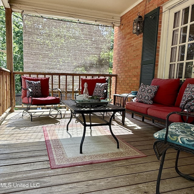 1331 Northwood Cir, Carthage, MS 39051 - view of deck