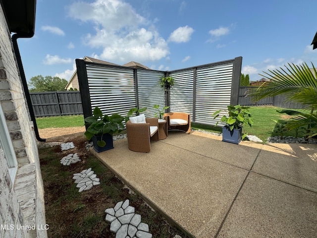 view of patio / terrace