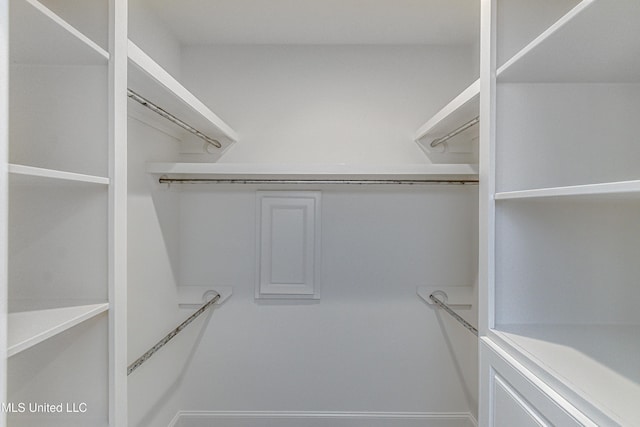 view of spacious closet