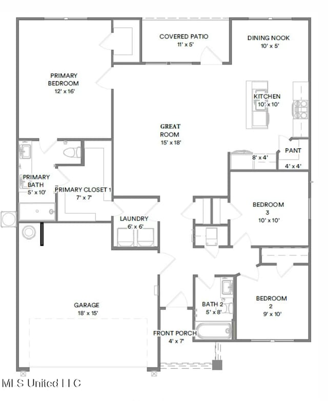 view of layout