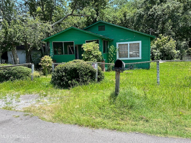 view of bungalow-style house