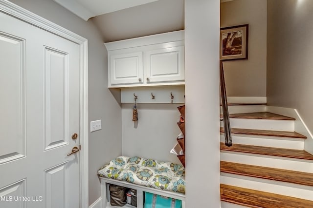 view of mudroom