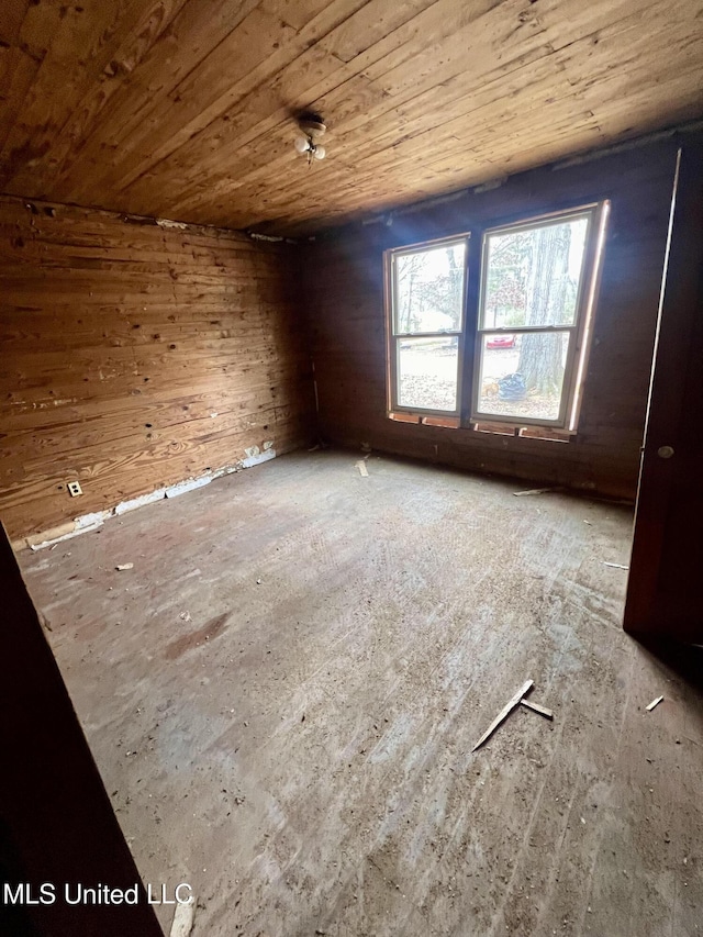 204 Deaton St, Batesville, MS 38606 - unfurnished room featuring wood ceiling