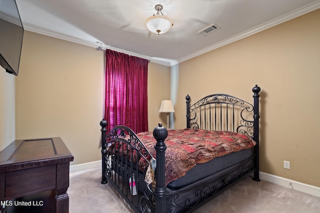 4788 Bon Jour Ln, Nesbit, MS 38651 - carpeted bedroom with crown molding and baseboards