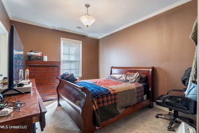 4788 Bon Jour Ln, Nesbit, MS 38651 - bedroom featuring carpet floors and ornamental molding
