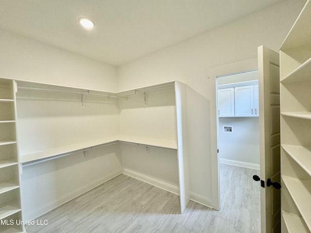 view of spacious closet