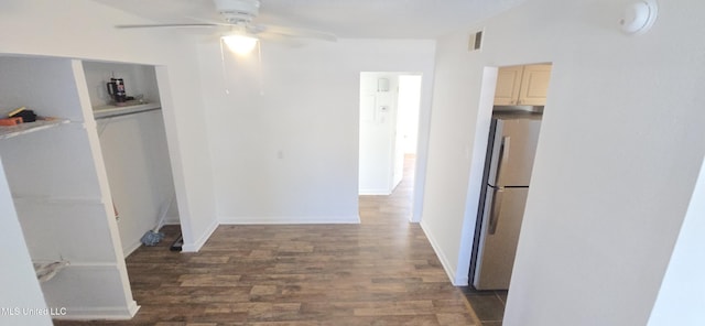 245 Mcdonnell Ave Unit D-226, Biloxi, MS 39531 - hall featuring wood finished floors and baseboards
