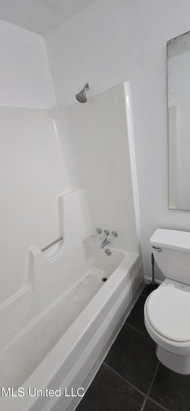 245 Mcdonnell Ave Unit D-226, Biloxi, MS 39531 - bathroom with tile patterned floors, toilet, and  shower combination