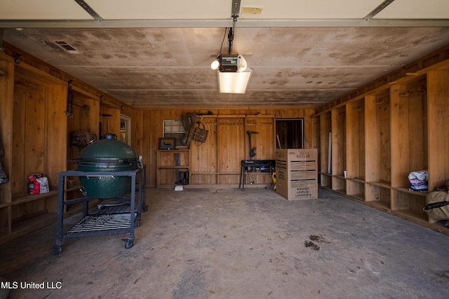 view of storage