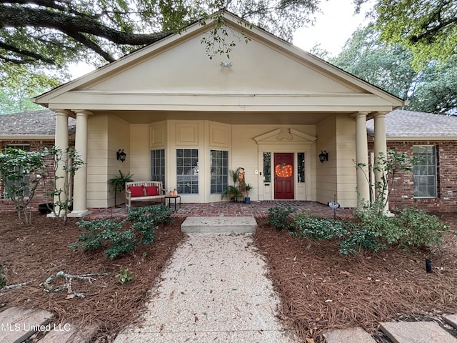 5365 River Thames Rd, Jackson, MS 39211 - view of greek revival inspired property