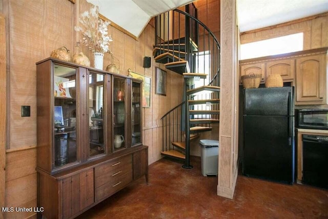 708 Ratliff Ferry Rd, Canton, MS 39046 - interior space featuring wood walls