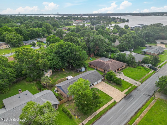 730 Holly Hills Dr, Biloxi, MS 39532 - aerial view of residential area featuring a large body of water