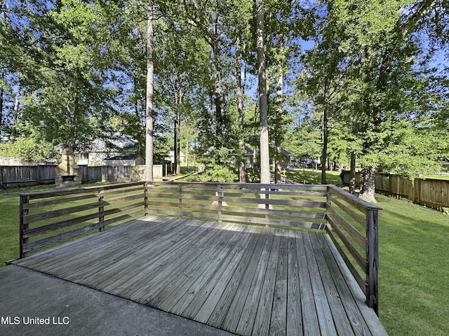 214 Terrapin Creek Rd, Brandon, MS 39042 - view of wooden deck