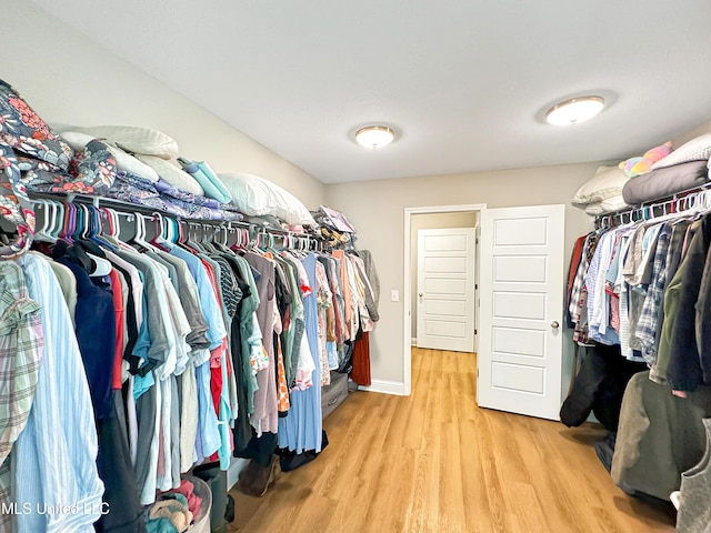 708 Silver Bnd, Pearl, MS 39208 - spacious closet featuring wood finished floors