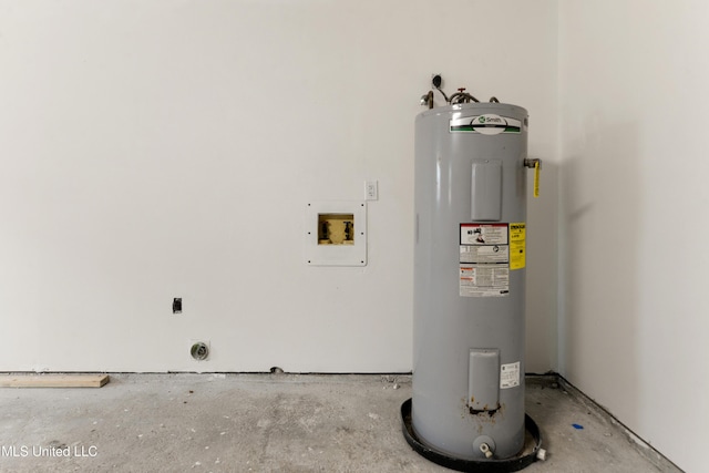 3106 Breezy Hill Ln, Ocean Springs, MS 39564 - utilities featuring electric water heater