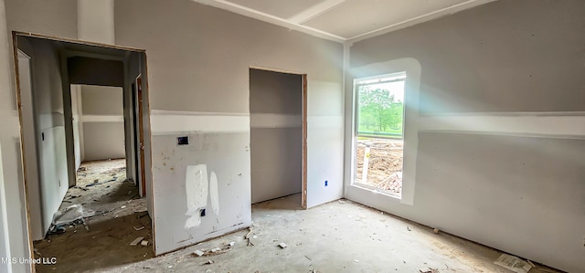 view of unfurnished bedroom
